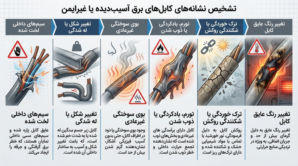 اینفوگرافی فارسی و افقی